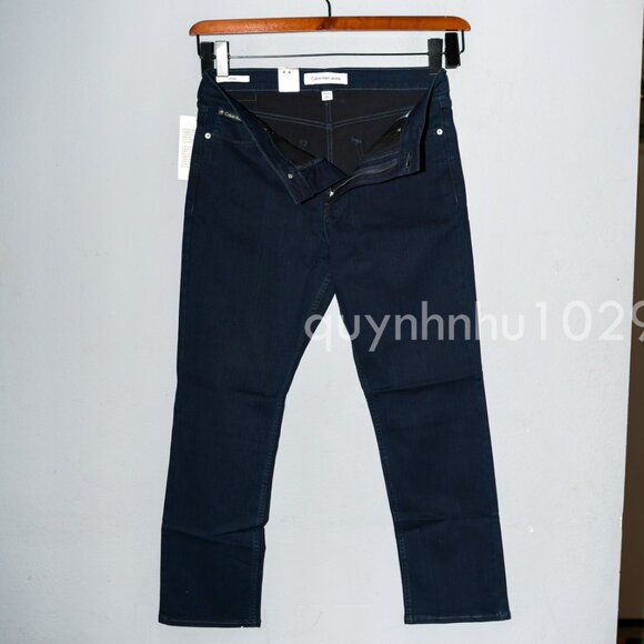 Calvin Klein Men's Denim Jean Straight Fit Stretch Denim Coin Pocket - Picture 4 of 15